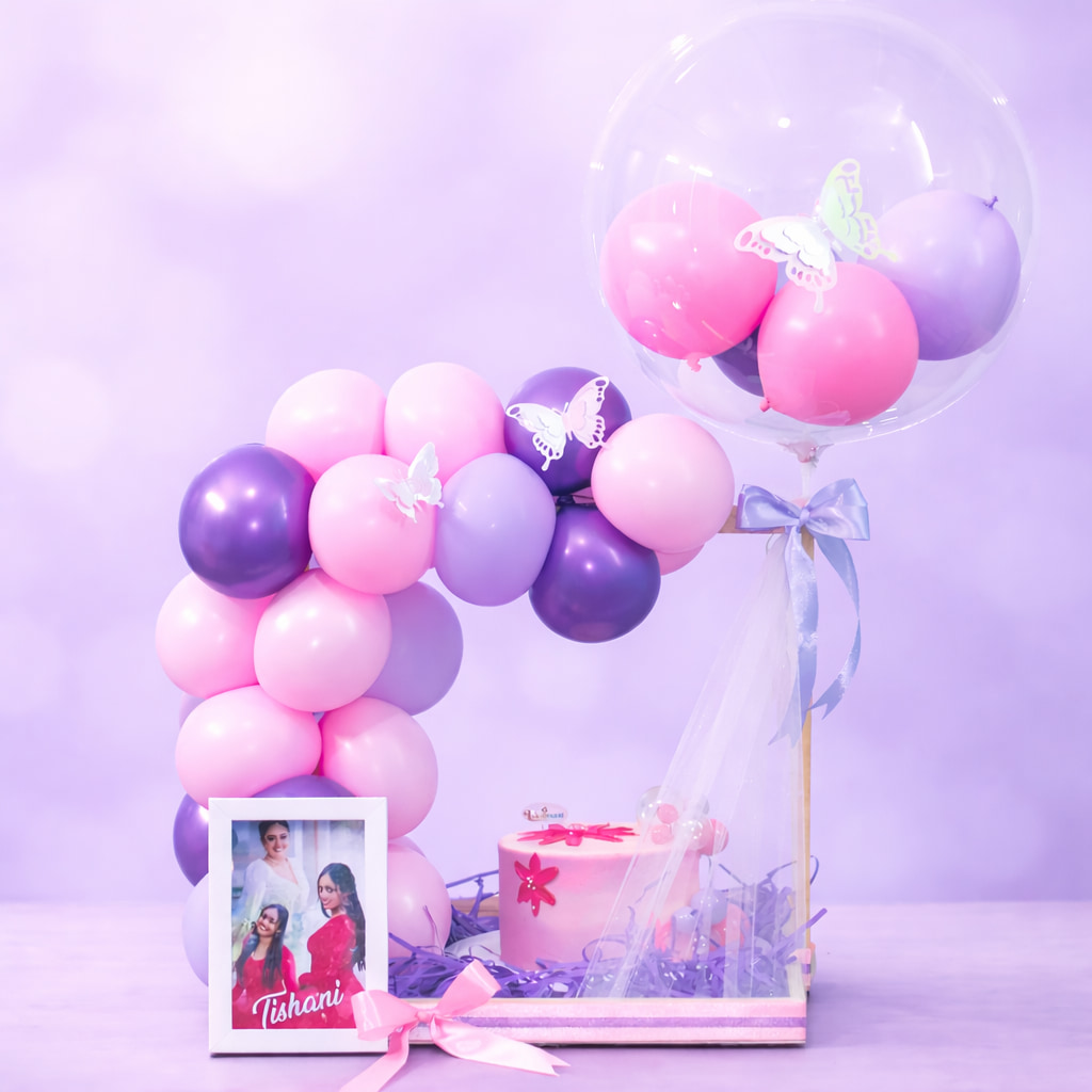 Blossom Queen Women's Day Balloon Hamper